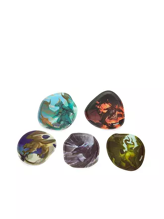 ERGOBAG | Set de 5 Kletties de contorno Amigos Dragones |